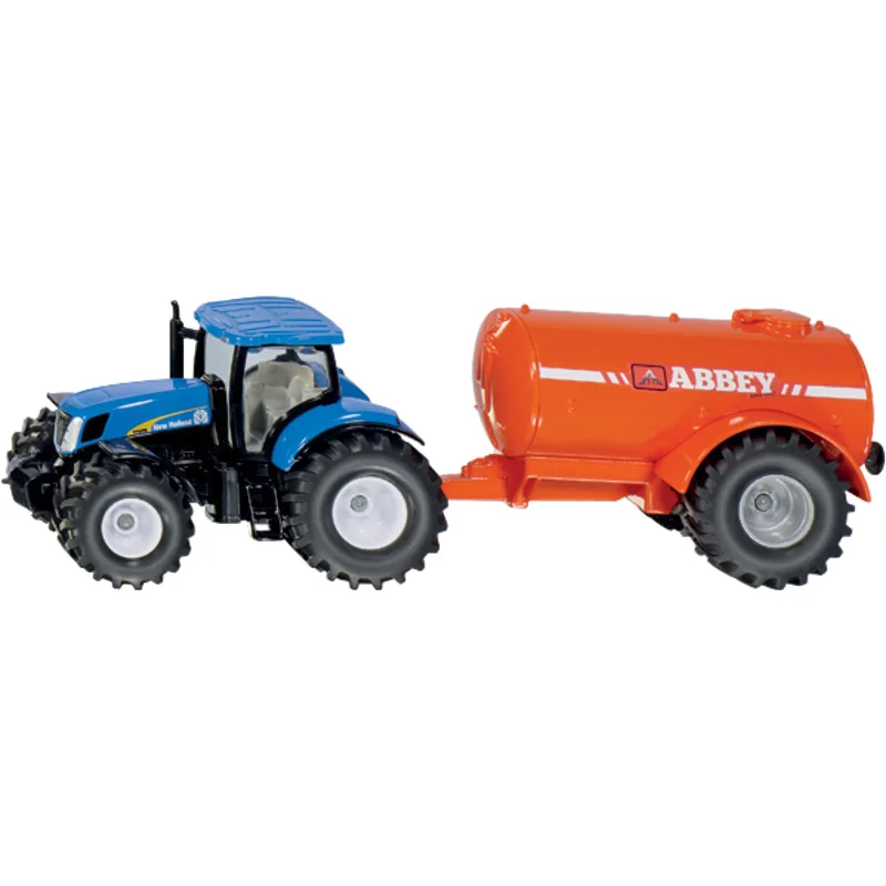 Siku - 1945 - Tractor With Single-Axle Slurry Tanker