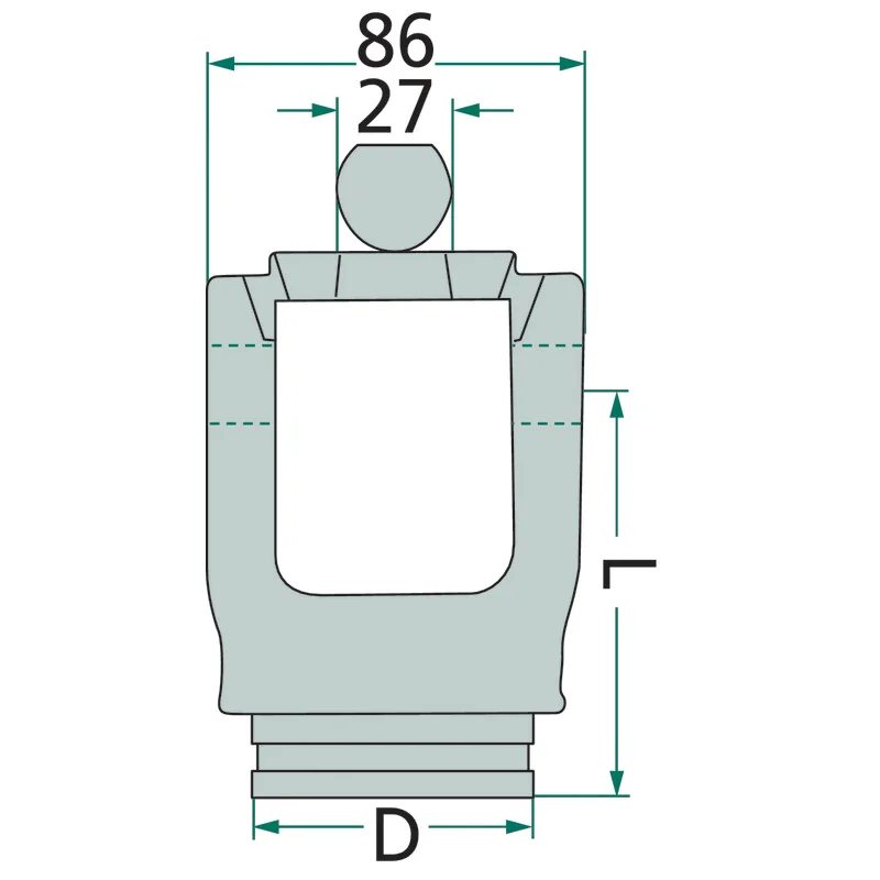 Weasler - 428035261 - Profile Clevis