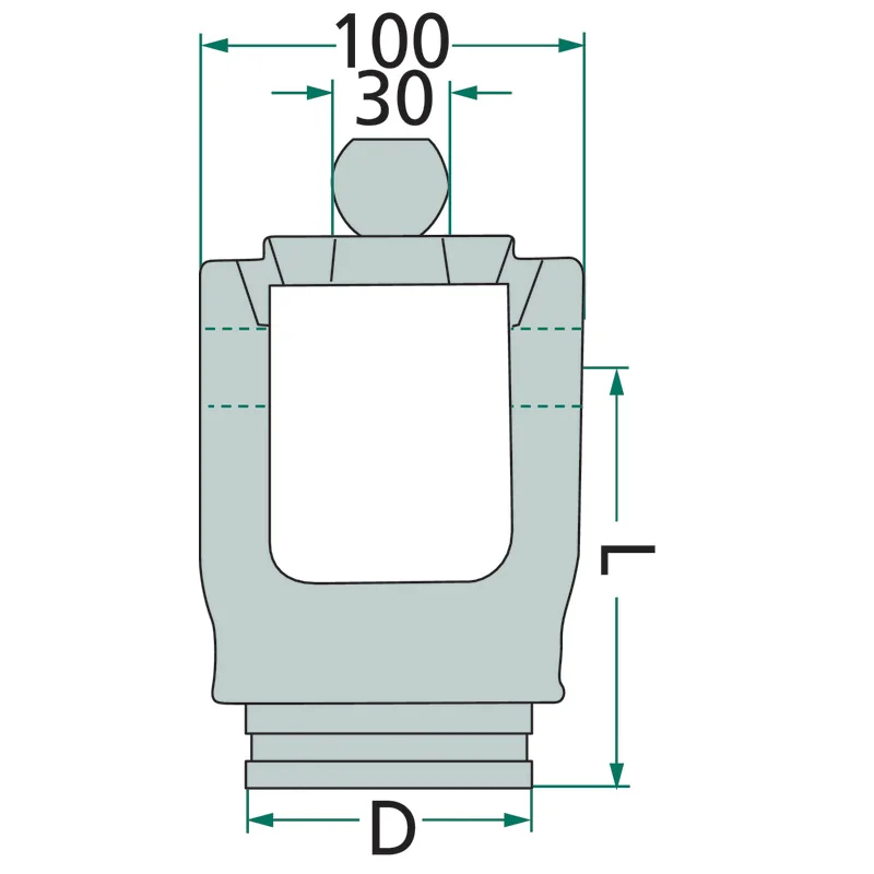 Weasler - 428036261 - Profile Clevis