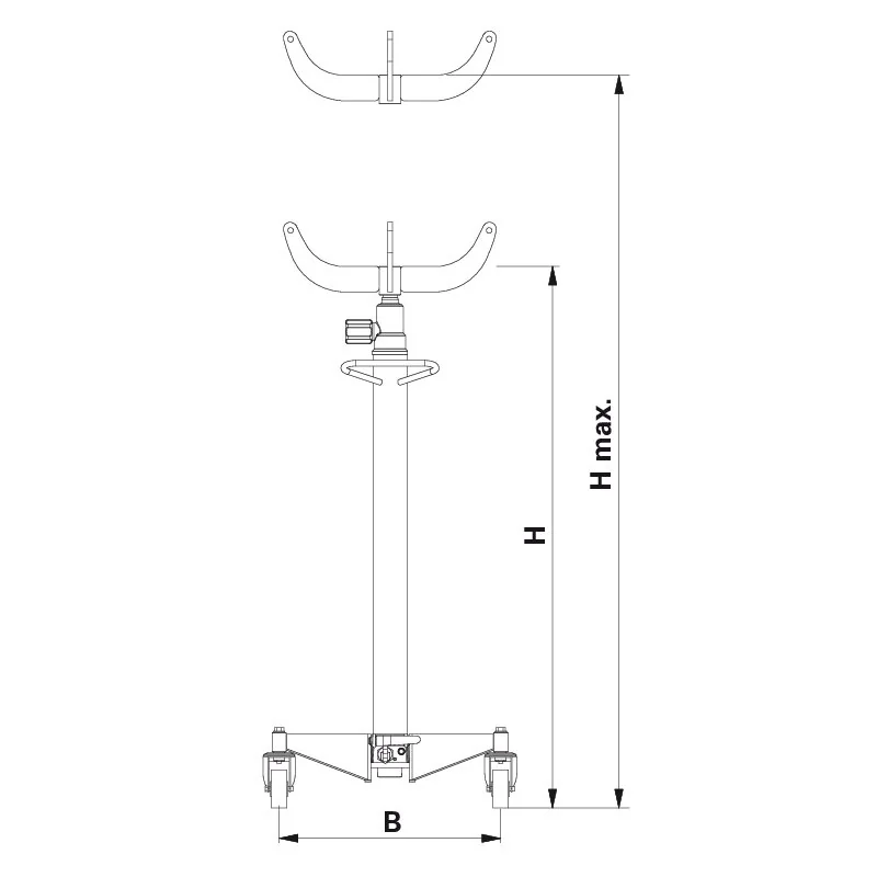 AC Hydraulic - VL10 - Hydraulic transmission jack