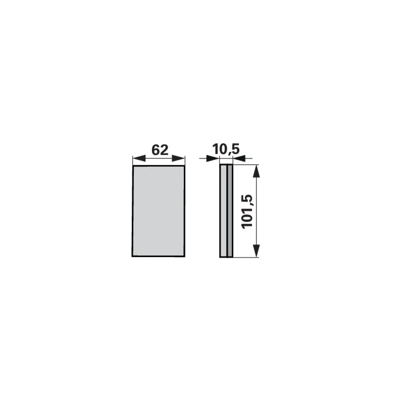 Agricarb - BRC1060 - Wear plate