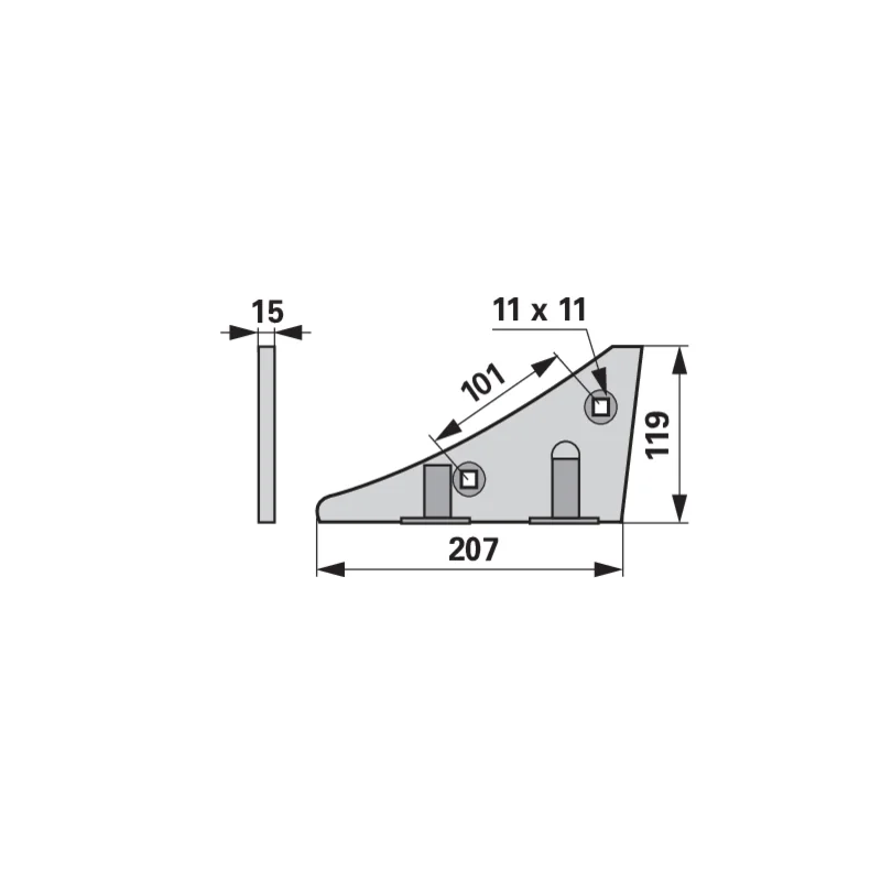 Agricarb - CSL1900D - System wedge