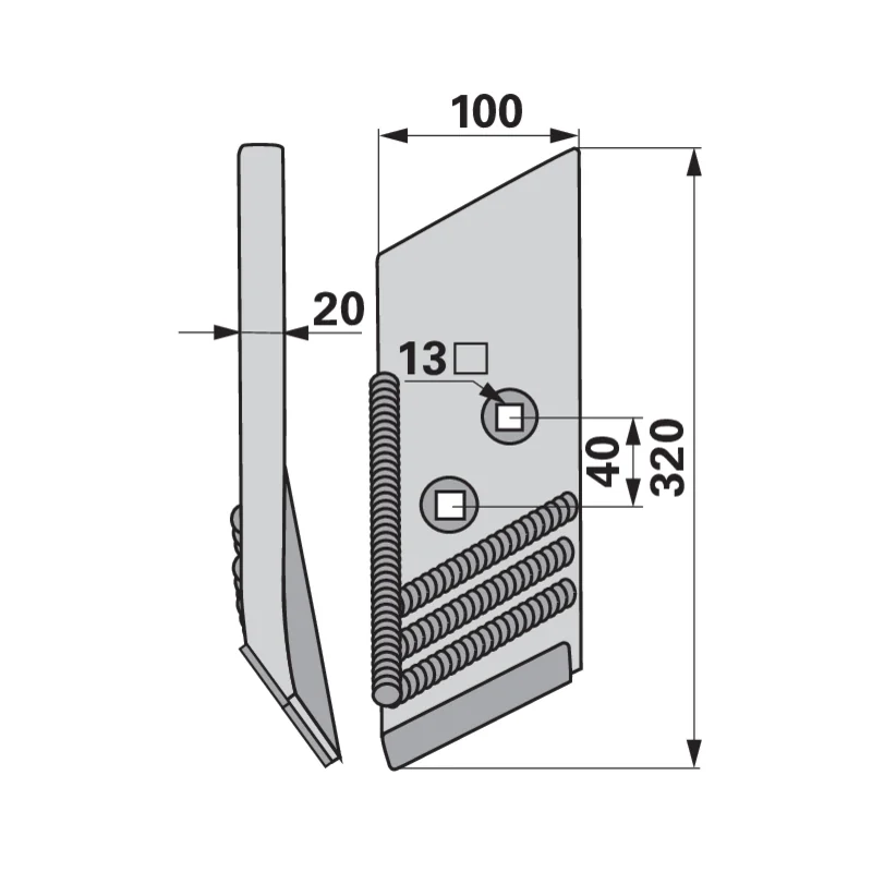 Agricarb - PBO0809-RG - Interchangeable tip