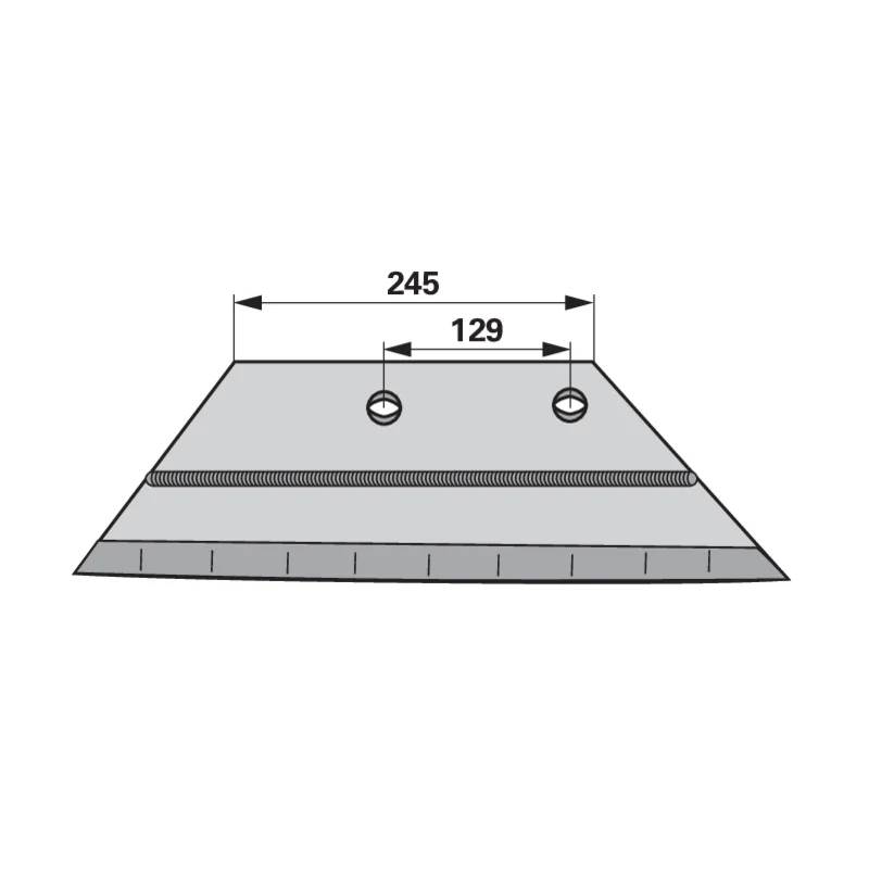 Agricarb - SBO4600D - Share blade