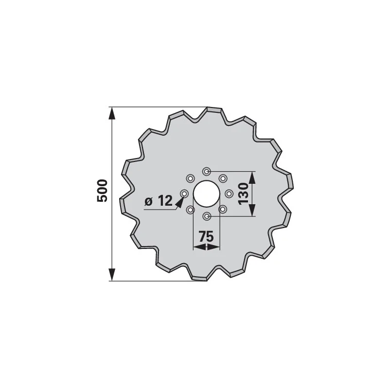 Alternativ - 122.01.70 - Coulter disc