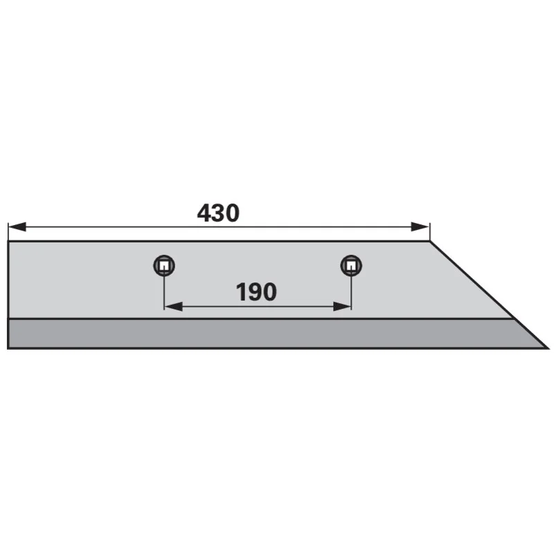 Alternativ - 74991 - Blade ploughshares