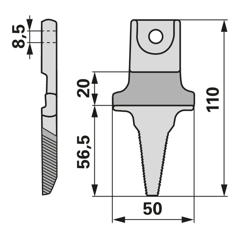 BCS - 524.58714T - Single finger