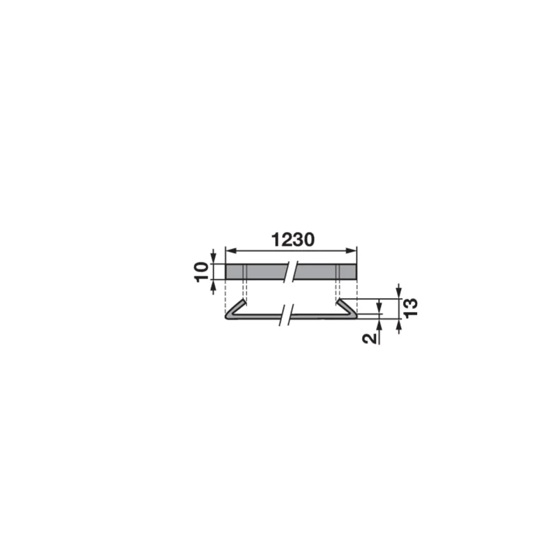 BCS - 563.46711.0 - Guide rail
