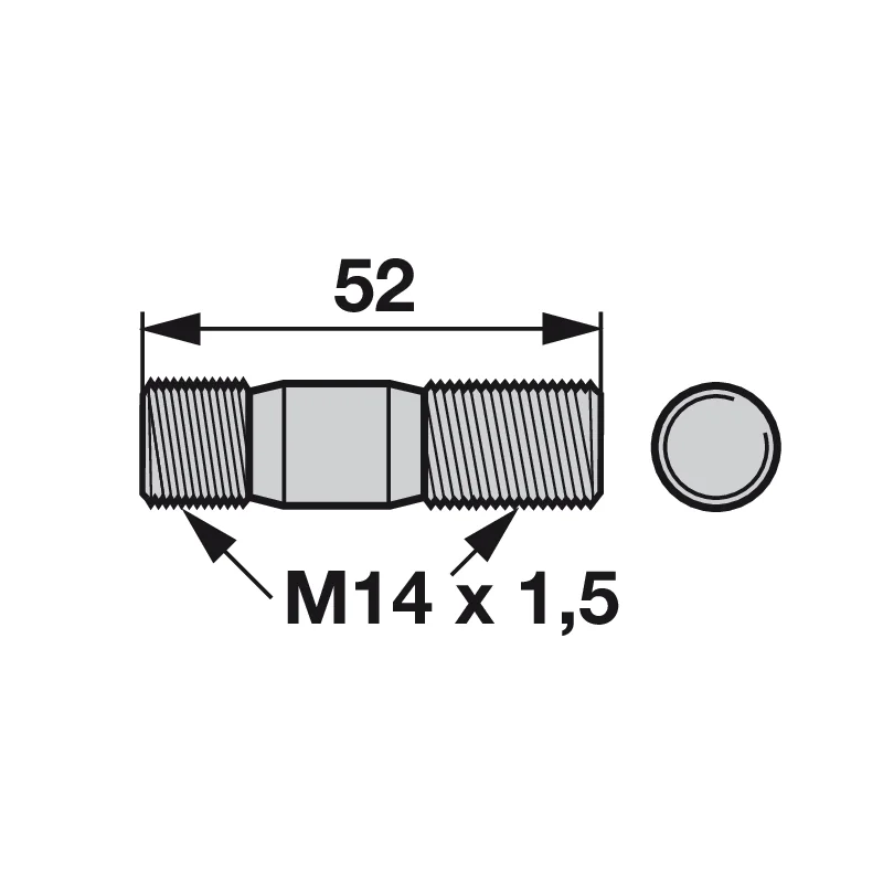 BCS - 580.59138.0 - Stud bolt