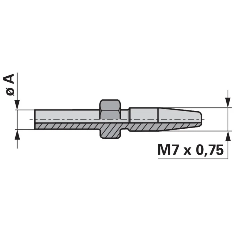 BEKA - 1001 21 201 - Pipe socket