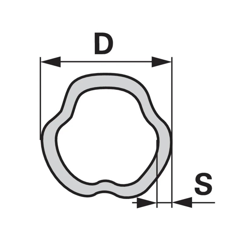 Bondioli Pavesi - 2255F1060 - Profile tube