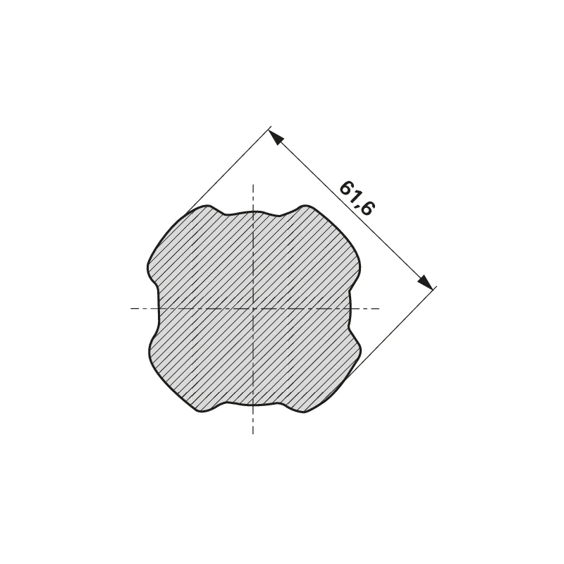 Bondioli Pavesi - 5376A9007R - Profile tube