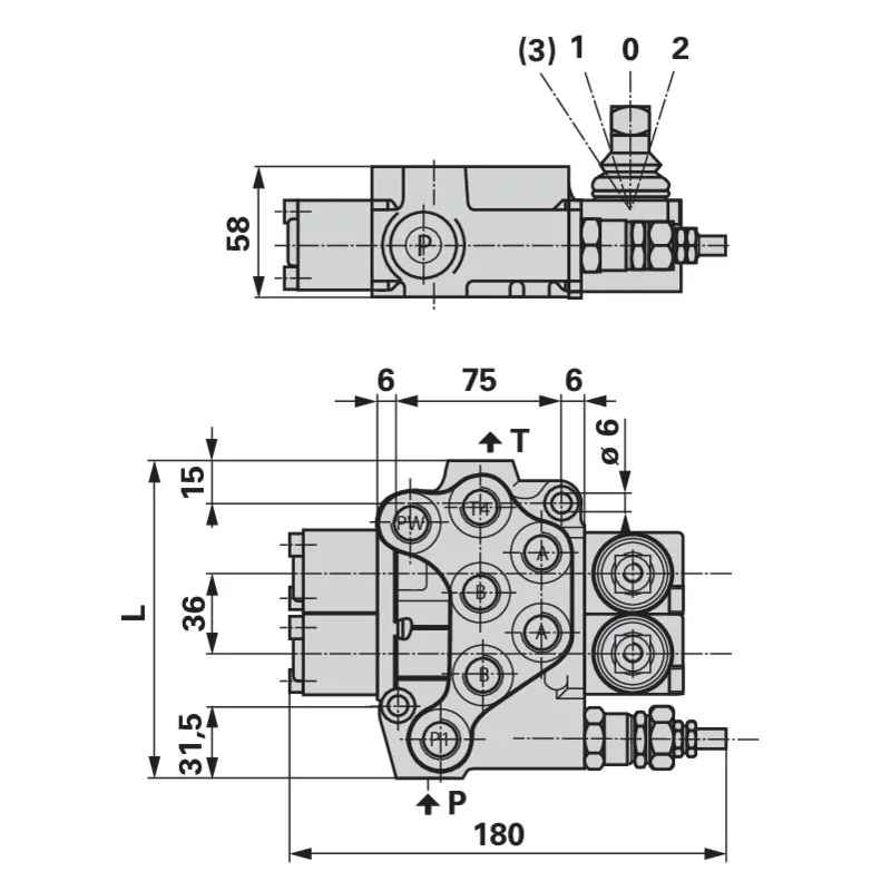 Bondioli Pavesi - ML/6 - Monoblock Valve