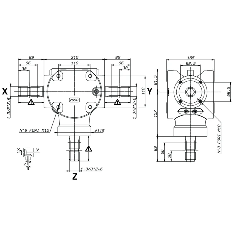Bondioli Pavesi - S2050100G111 - T-Gearbox