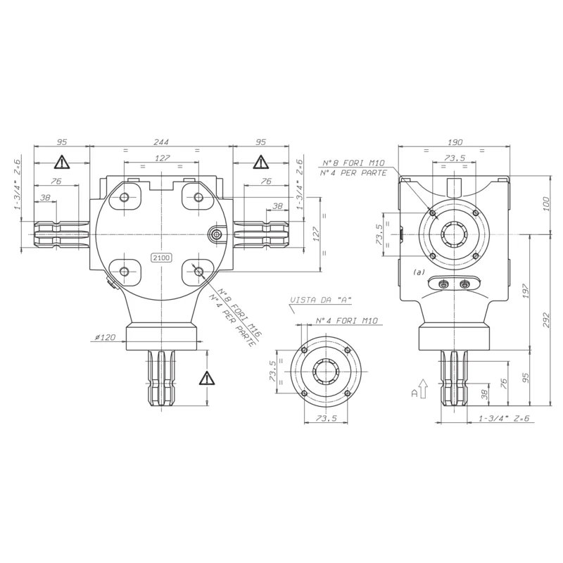 Bondioli Pavesi - S2100192G222 - T-Gearbox