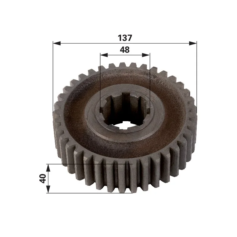 Bondioli Pavesi - ZBMS2016036426 - Gear