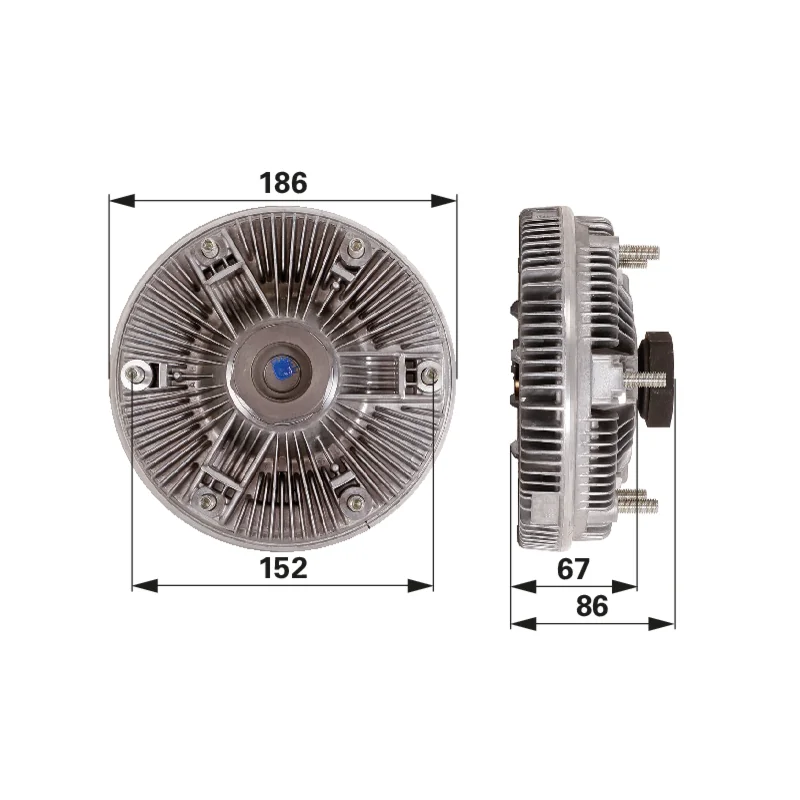 BORGWARNER - 162000060018 - Fan clutch