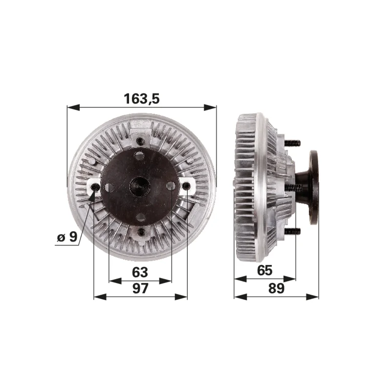 BORGWARNER - 3783123M1 - Fan clutch