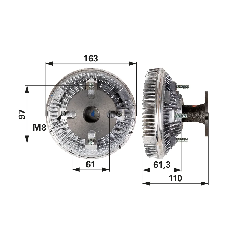 BORGWARNER - 451503A1 - Fan clutch