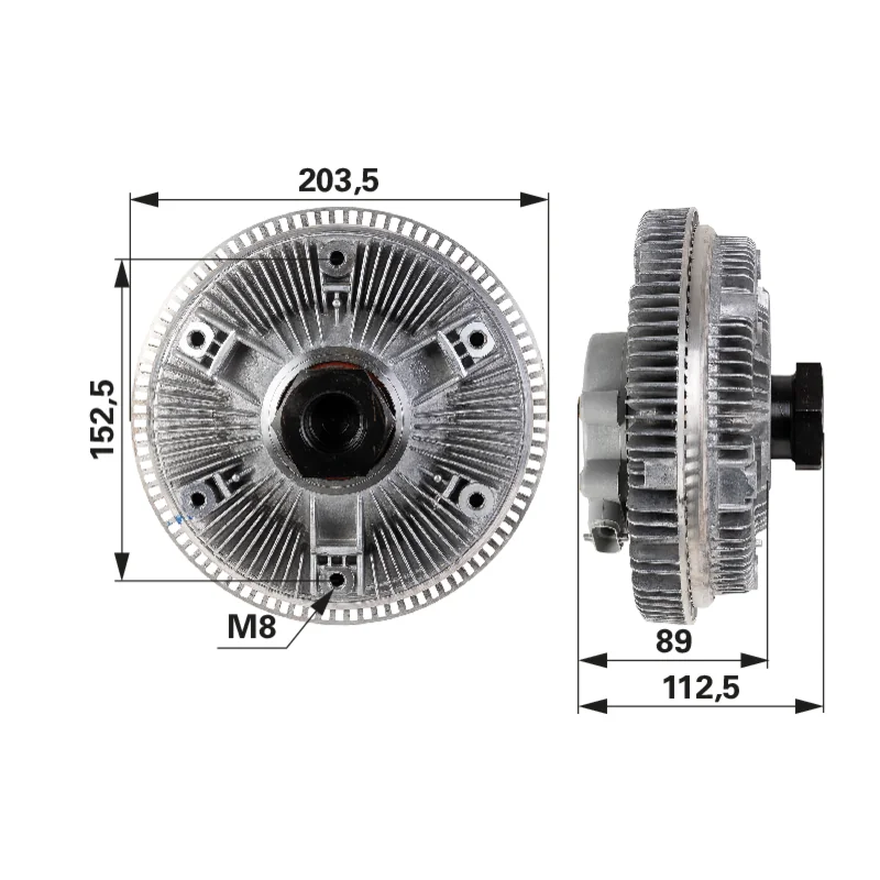 BORGWARNER - 87739304 - Fan clutch