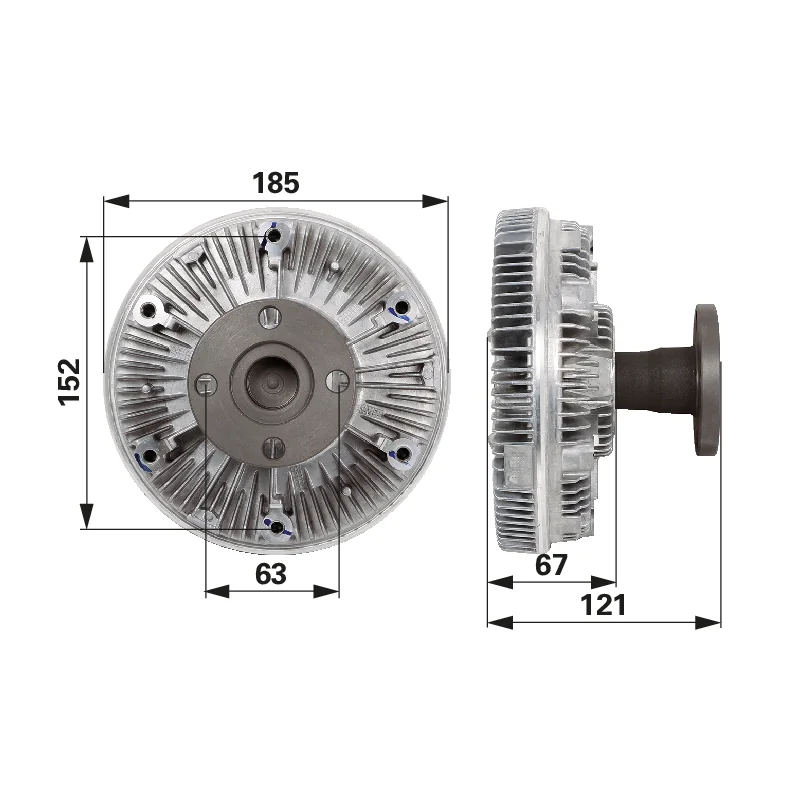 BORGWARNER - AL155874 - Fan clutch
