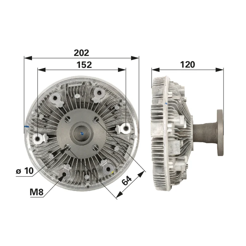 BORGWARNER - AL213600 - Fan clutch
