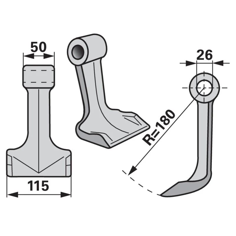 BPT - 6061699 - Impact hammer