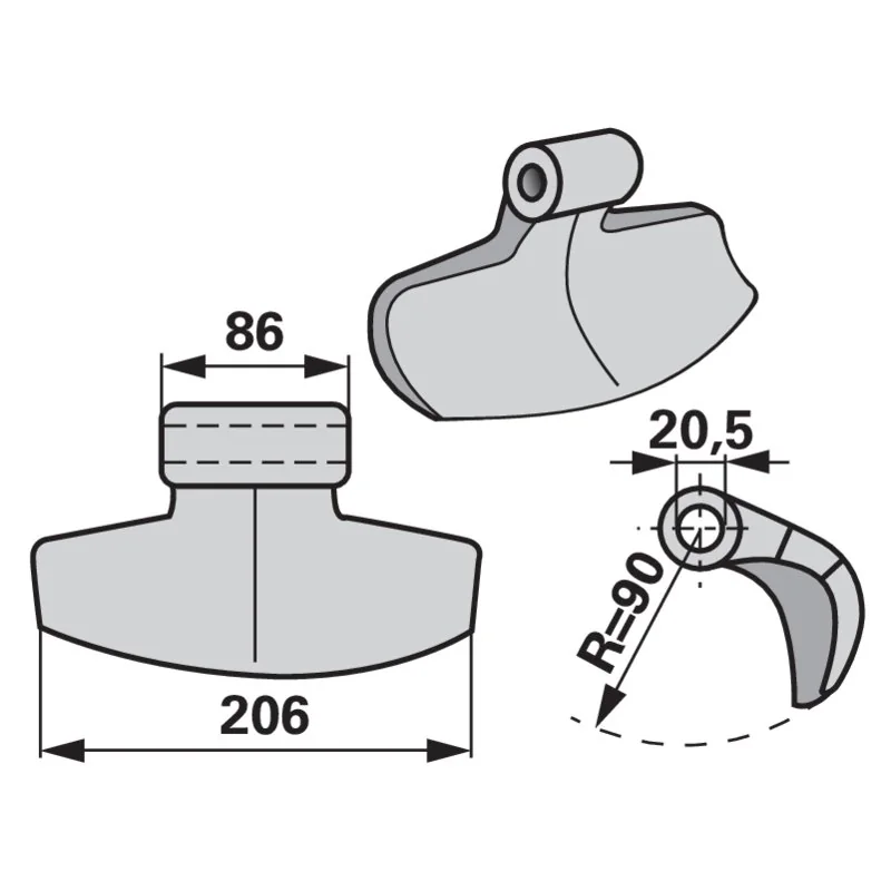 BPT - E-226-40-18E - Impact hammer