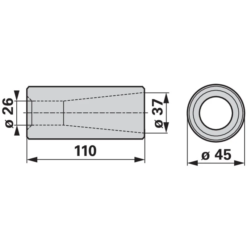 BPT - M20/M22 - Centering bush