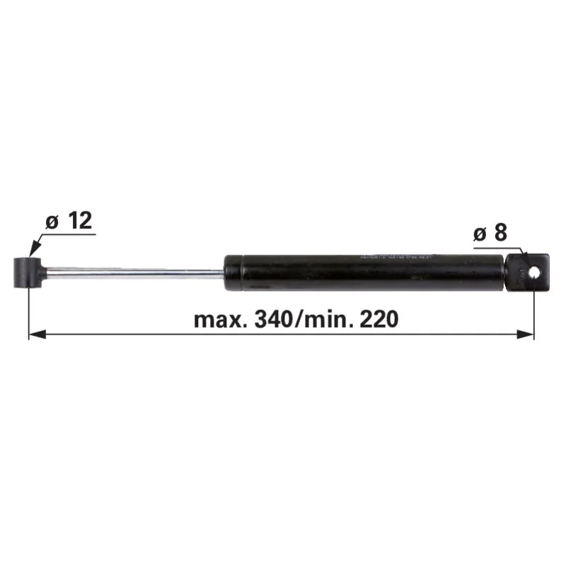 BPW - 02.3722.52.01 - Shock absorber
