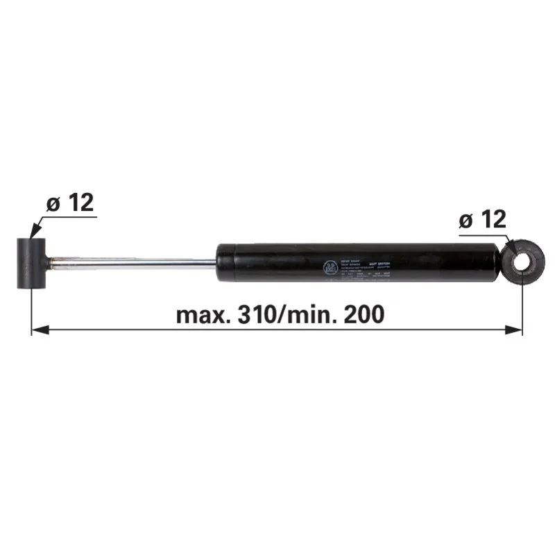 BPW - 02.3722.75.00 - Shock absorber