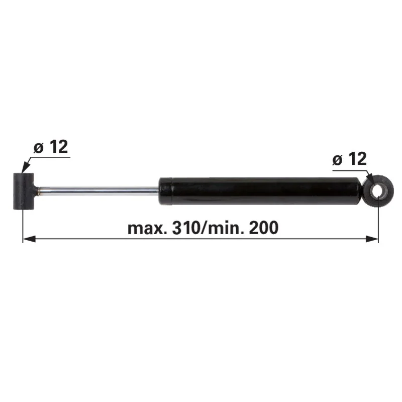 BPW - 02.3722.77.00 - Shock absorber