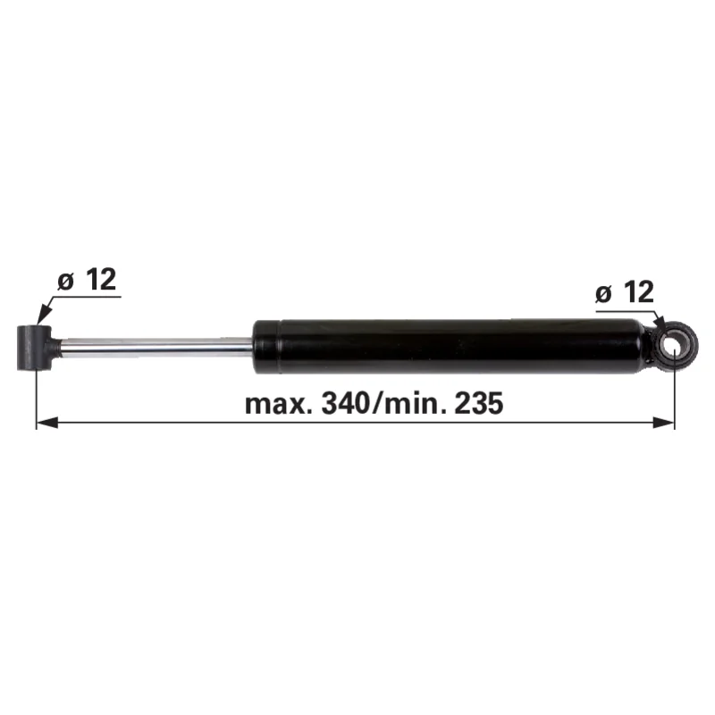 BPW - 02.3722.80.00 - Shock absorber