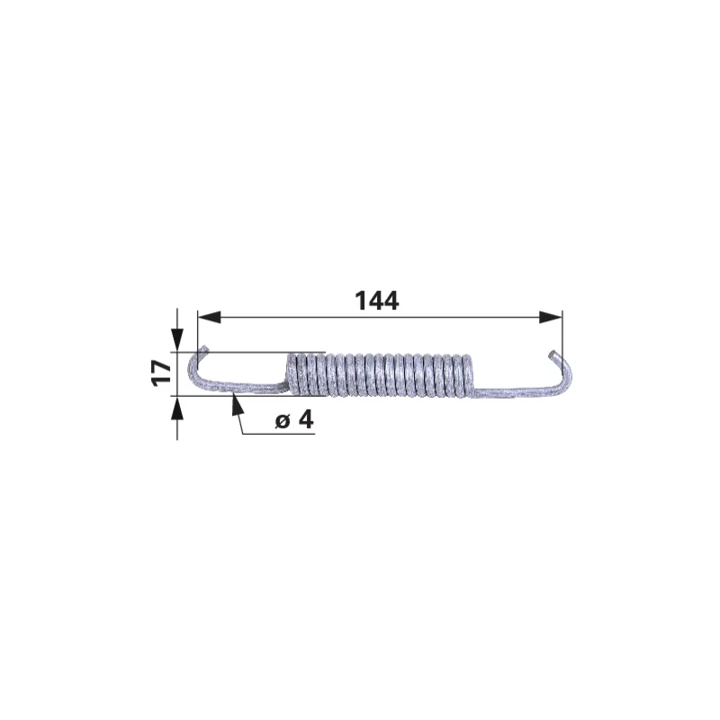 BPW - 03.397.32.14.0 - Brake Spring