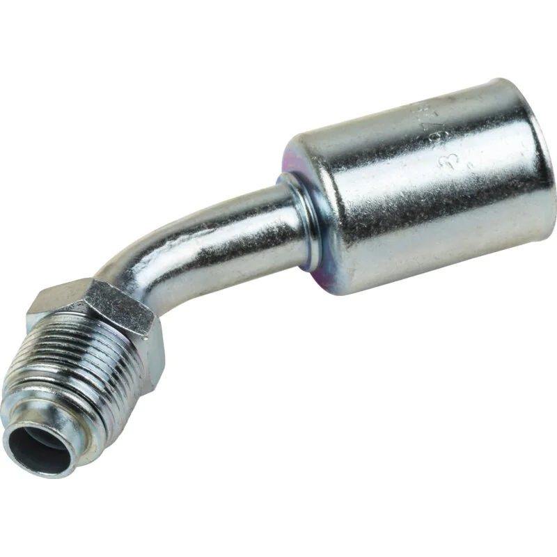 Burgaflex - 52215-08-08S - Threaded stud KL ORS, 45°, DN10, 3/4-18