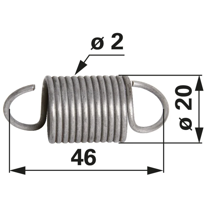 CBM - 652-GI-4-M - Spring