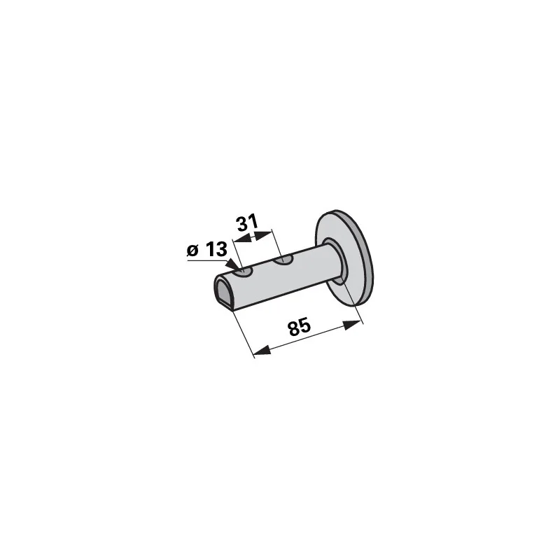 Claas - 0009568032 - Tine carrier lock