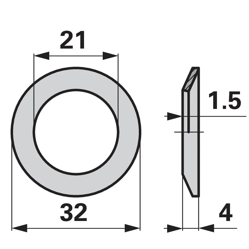 DeLaval - 5514603000 - Aluminum Washer