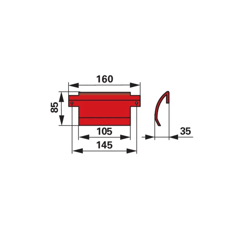 Deutz Fahr - KT55676100 - Counter blade