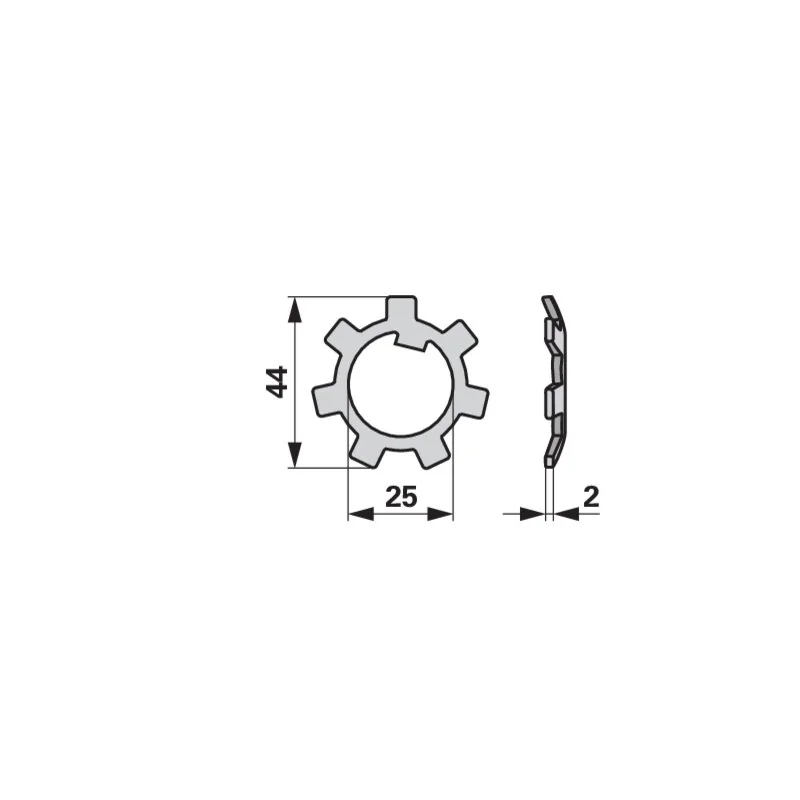 Deutz Fahr - MT34 - Lock Plate