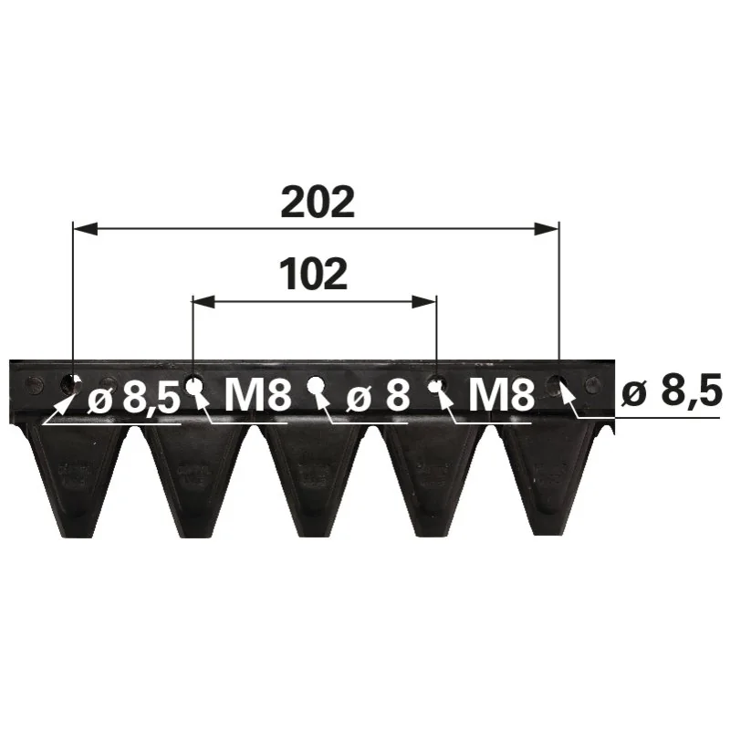 ESM - 102.0341 - Cutter bar