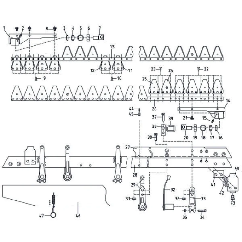 ESM - 120.4120 - Double knife bar