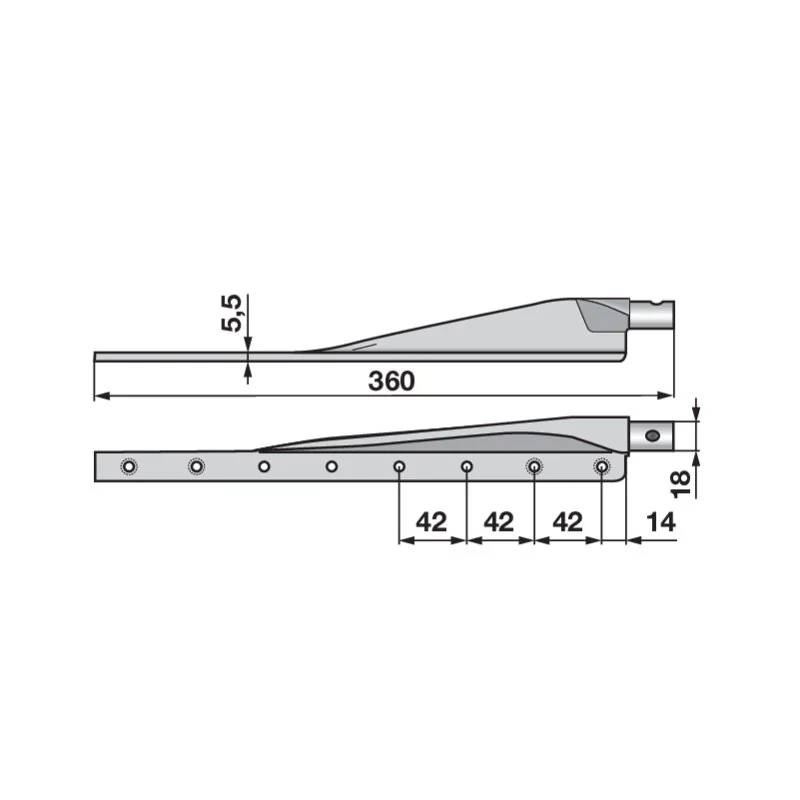 ESM - 265.7670 - Bottom Blade