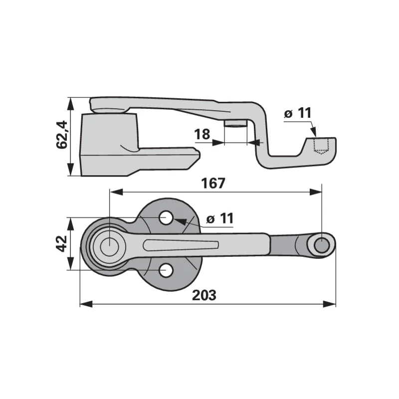 ESM - 267.4720 - Knife guide arm