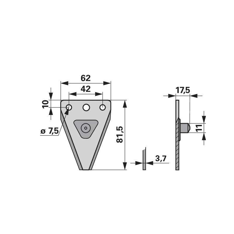 ESM - 267.9131 - Mower blade