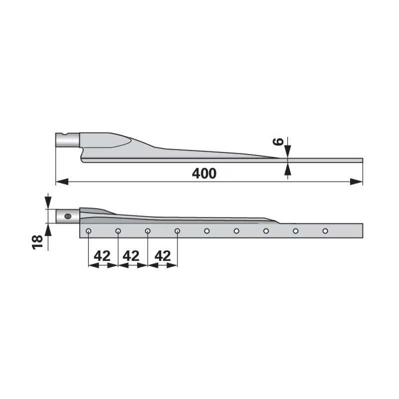 ESM - 345.4010 - Bottom Blade Head