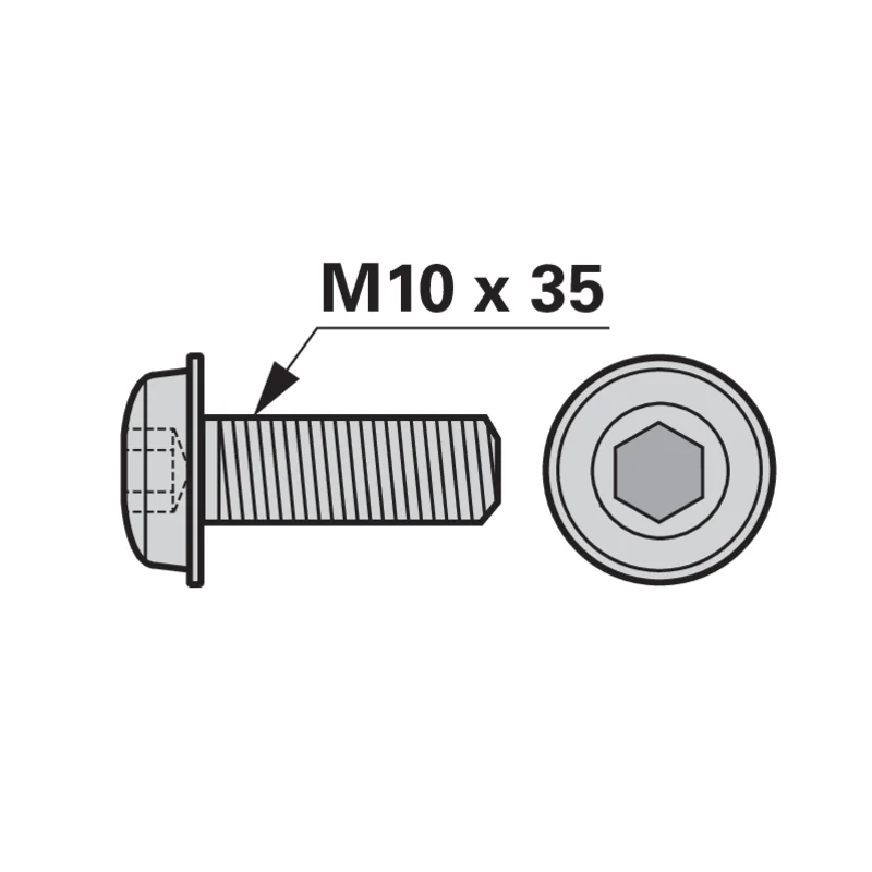 ESM - 562.2060 - Pan head screw