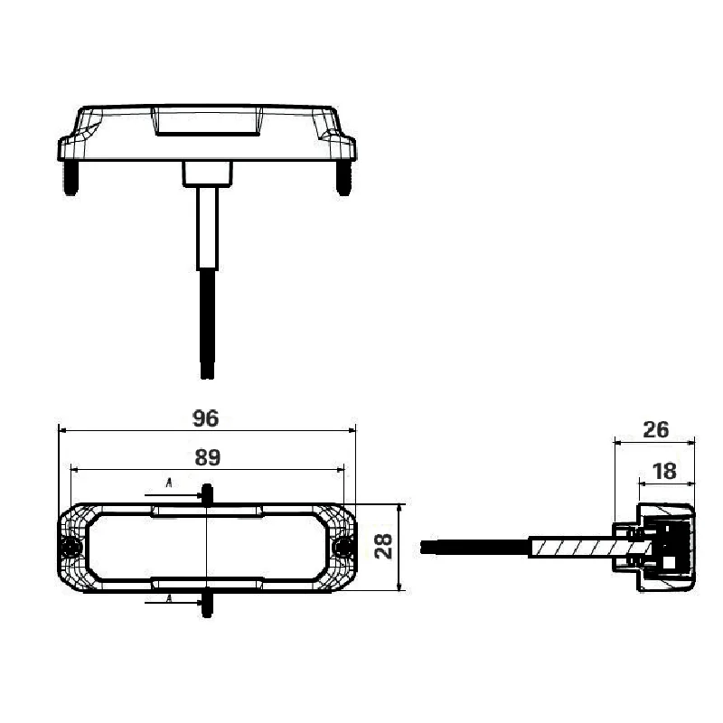 Fabrilcar - 42-4055-301 - LED strobe light