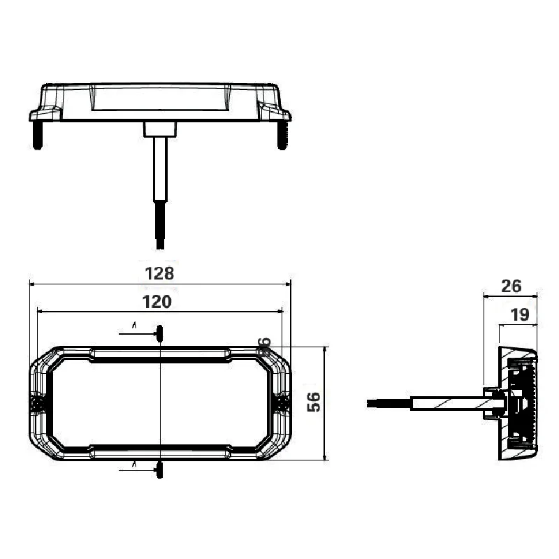 Fabrilcar - 42-4057-301 - LED strobe light