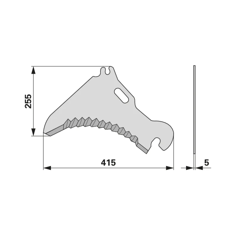FRANK - 01129690 - Loader wagon knife